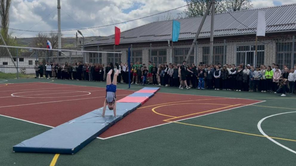 В селе Петровского округа открыли новую спортплощадку