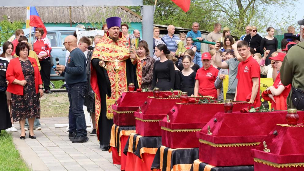 На Ставрополье предали земле семерых воинов, павших в Битве за Кавказ