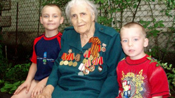 Ветеран ВОВ Анна Кирута влюблена в жизнь