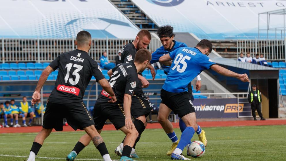 Футболисты ставропольского «Динамо» уступили хозяевам матча на Кубани