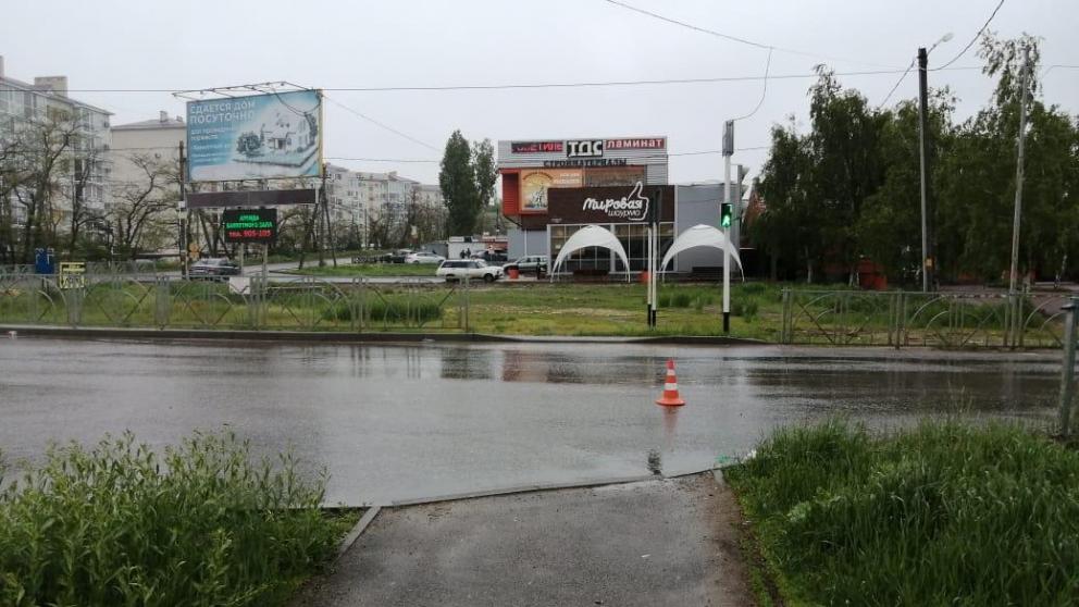 Пожилой водитель в Ставрополе сбил женщину на пешеходном переходе