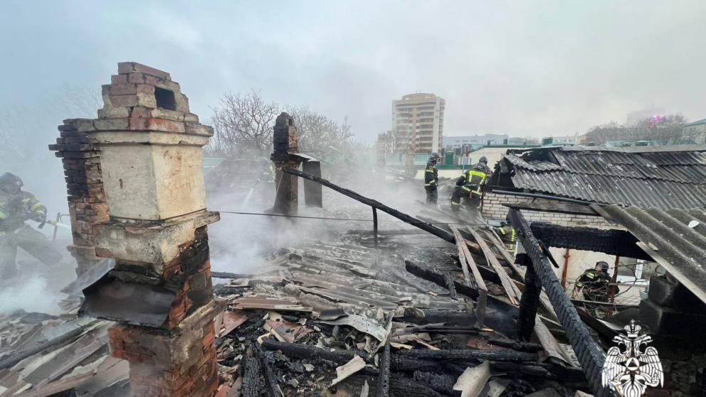 Губернатор Владимиров поручил восстановить кровлю дома, повреждённого при пожаре в Ставрополе