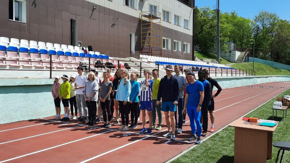 В Железноводске в честь Дня Победы прошёл чемпионат по спринтерскому бегу