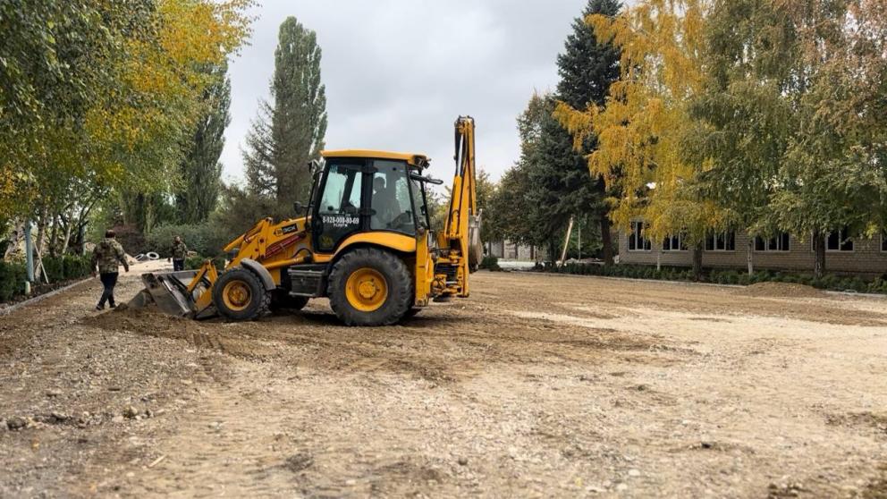 В Кировском округе благоустраивают детский лагерь «Рассвет»