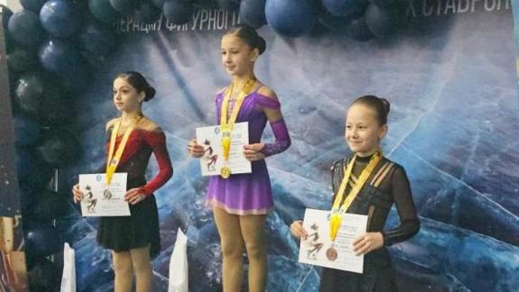 Юные фигуристы «Наследия» собрали урожай наград по итогам чемпионата края