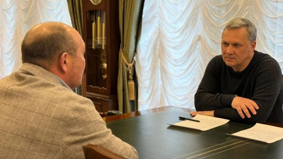 Глава Пятигорска встретился с выпускником программы «Герои Ставрополья» 