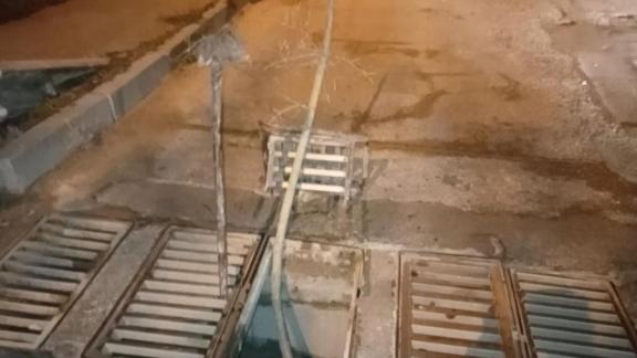 В Ставрополе на улице Красной отремонтировали ливневку