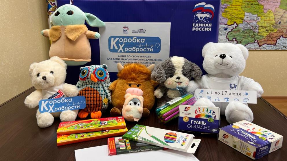 На Ставрополье стартовала акция «Коробка храбрости»