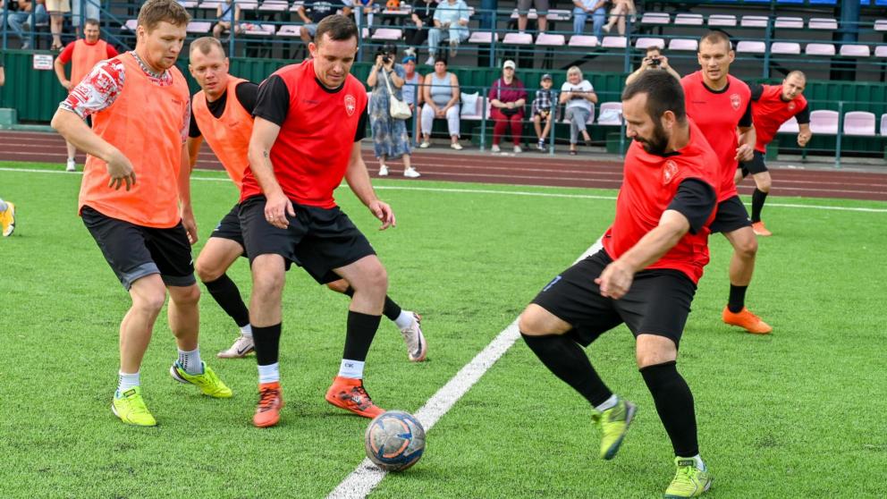 На Ставрополье футбольный турнир посвятили 95-летию ВДВ