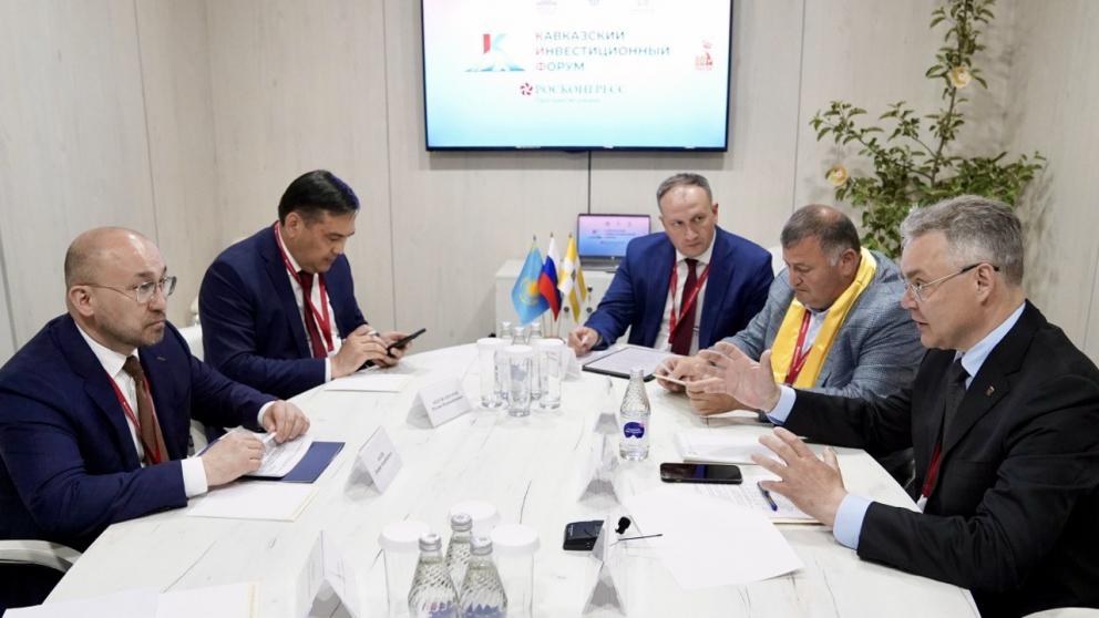 Губернатор Владимиров: Ставрополье заинтересовано в укреплении партнёрства с Казахстаном