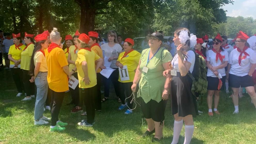 В Предгорном округе прошёл туристический слёт педагогов