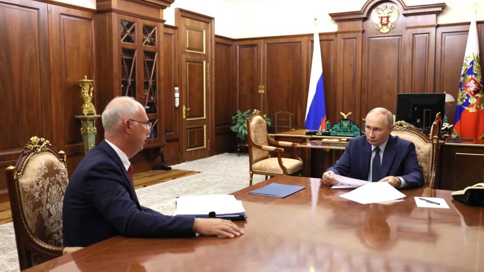 Президент РФ провёл встречу с гендиректором Российского фонда прямых инвестиций