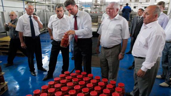 Валерий Гаевский познакомился с потенциалом агропромышленного комплекса Курского района