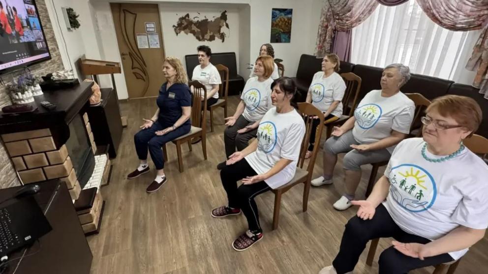 Ставропольские пенсионеры присоединились к занятиям йогой в онлайн-формате