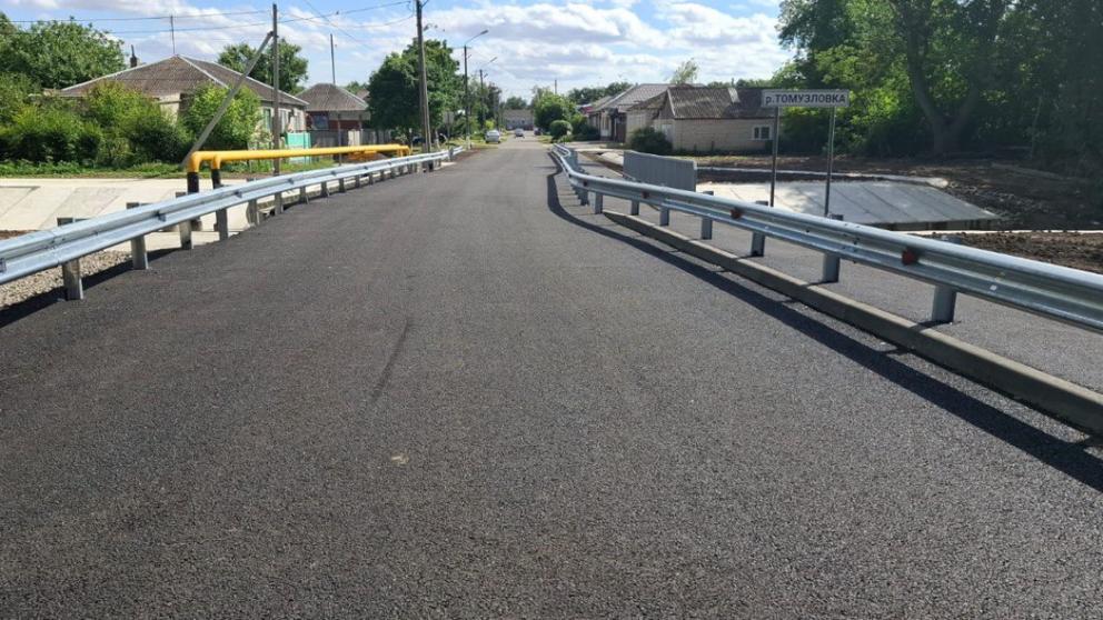 В селе Китаевском на Ставрополье завершён ремонт моста