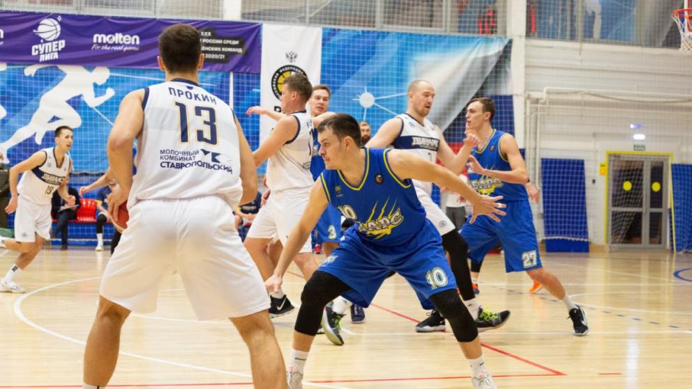 Ставропольские динамовцы уступили в баскетбольной битве магнитогорским «металлургам»