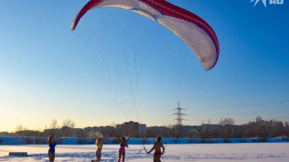 Россияне отпраздновали Новый год «морозной вечеринкой»