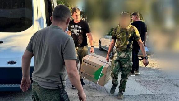 Из Георгиевского округа очередной полезный груз отправили в зону СВО