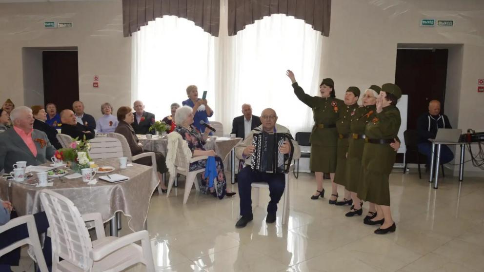 На Ставрополье спели песни военных лет