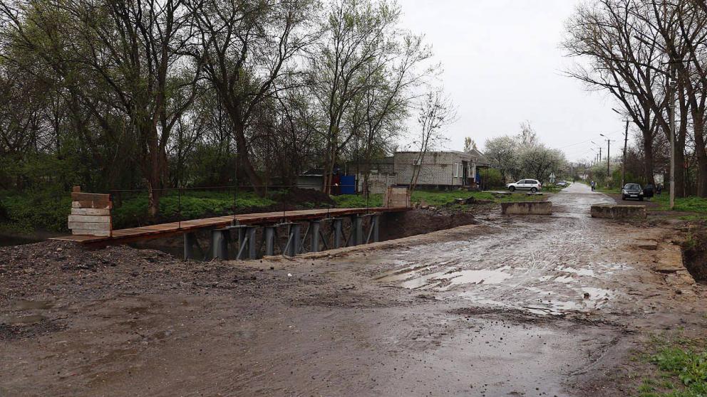 В селе Новоселицкого округа Ставрополья отремонтируют мост