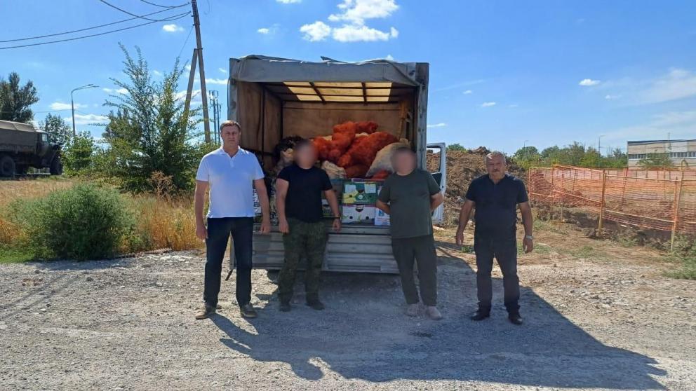 Из Благодарненского округа в зону спецоперации отправлен полезный груз
