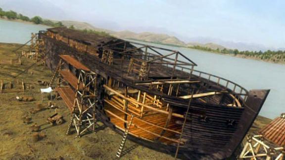 Копию Ноева ковчега строит голландец Йохан Хейберс