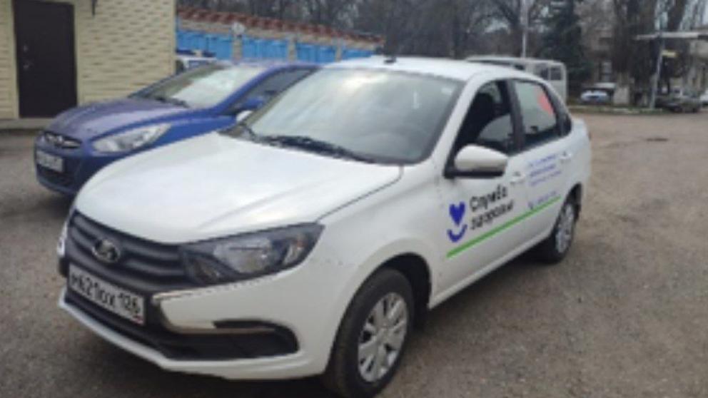 Автопарк Георгиевской районной больницы пополнился тремя новыми автомобилями