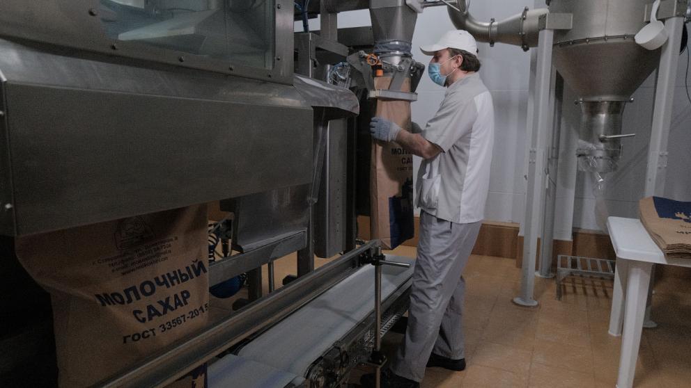 Ставропольский край остаётся единственным регионом России, где производится лактоза