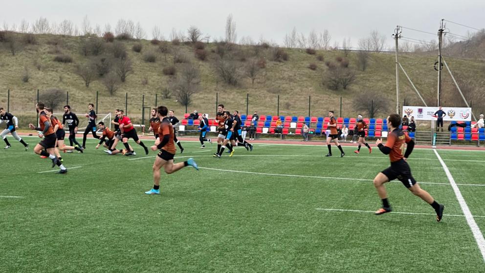 В Кисловодске проходят Всероссийские соревнования по регби