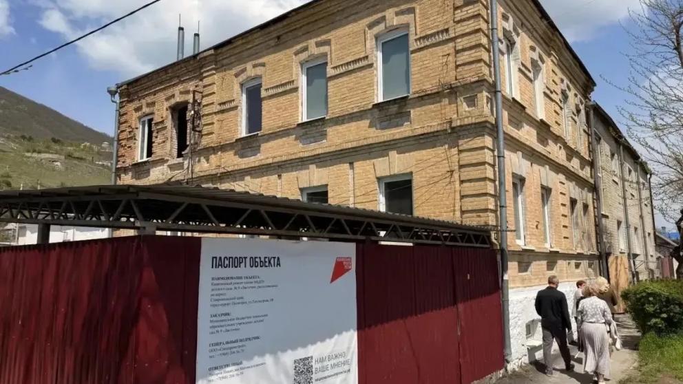 Губернатор Владимиров: 1 сентября на Ставрополье завершат капремонт 8 детсадов