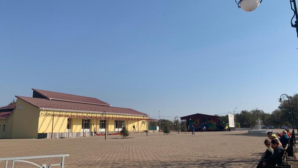 В ставропольском селе Летняя Ставка обновили центральную площадь