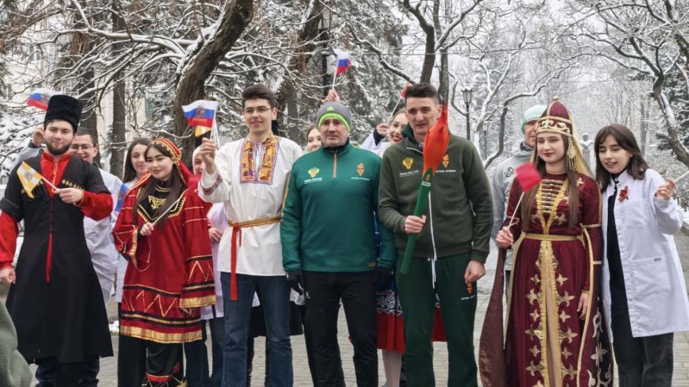 Депутаты Ставрополья приняли участие в эстафете «Огонь жизни»