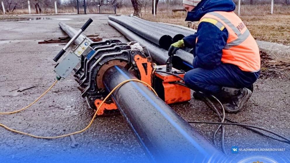 В Кочубеевском округе Ставрополья оперативно отремонтировали водопровод