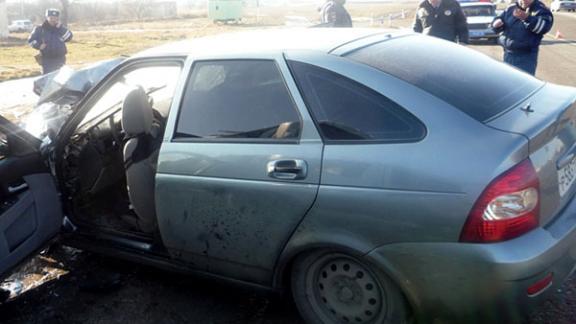 18 автомобилей столкнулись на выезде из Ставрополя из-за непогоды