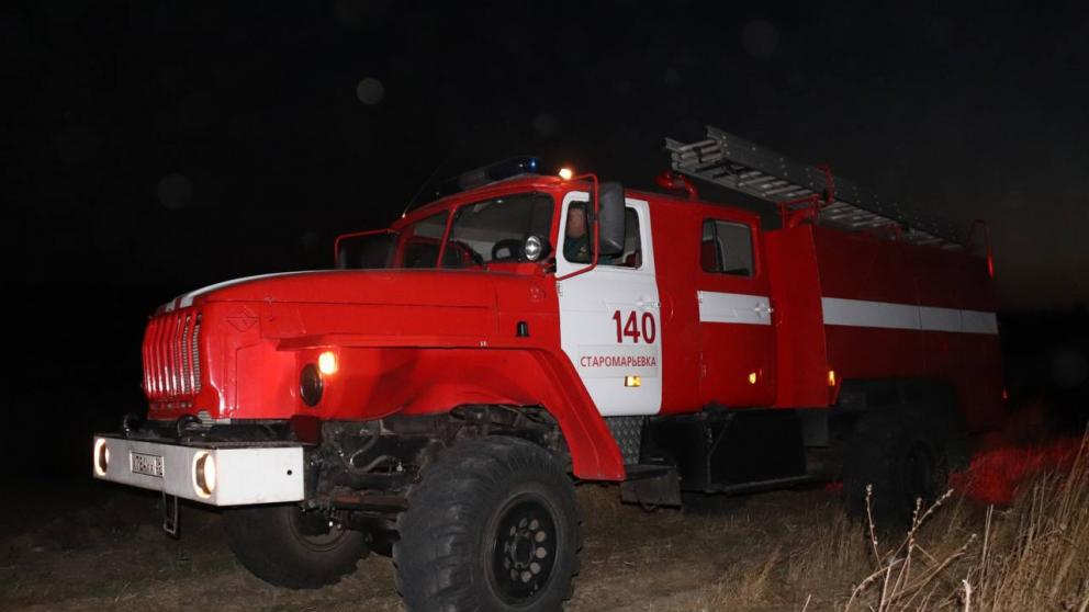 В посёлке Ясном на Ставрополье сгорел жилой дом