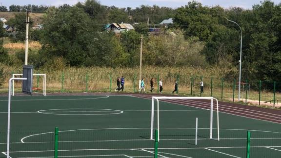 В хуторе Васильевском на Ставрополье появилась современная спортплощадка