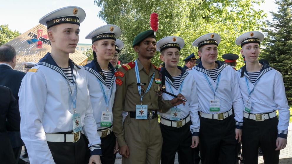 В Ставрополе открылся IV Международный фестиваль кадетской дружбы