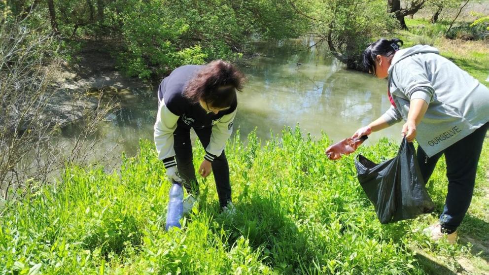 В Кировском округе состоялся субботник в рамках акции «Вода России»