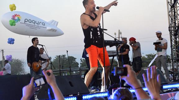 Детский фестиваль «Радуга» собрал всех жителей села Дербетовка