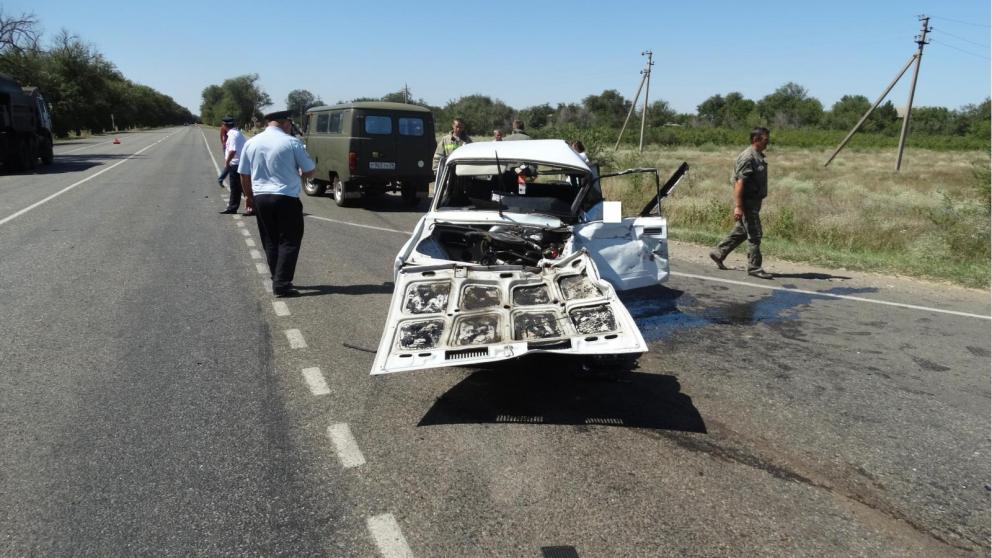 В Ипатовском округе водитель «ВАЗа» погиб, столкнувшись с грузовиком