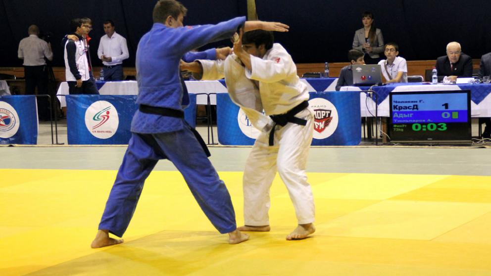 Всероссийский турнир по дзюдо среди мужчин состоялся в Невинномысске