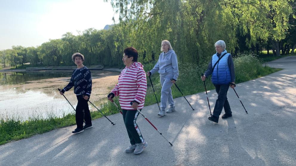 Спортивную акцию «Шаги здоровья» проводят на Ставрополье для старшего поколения