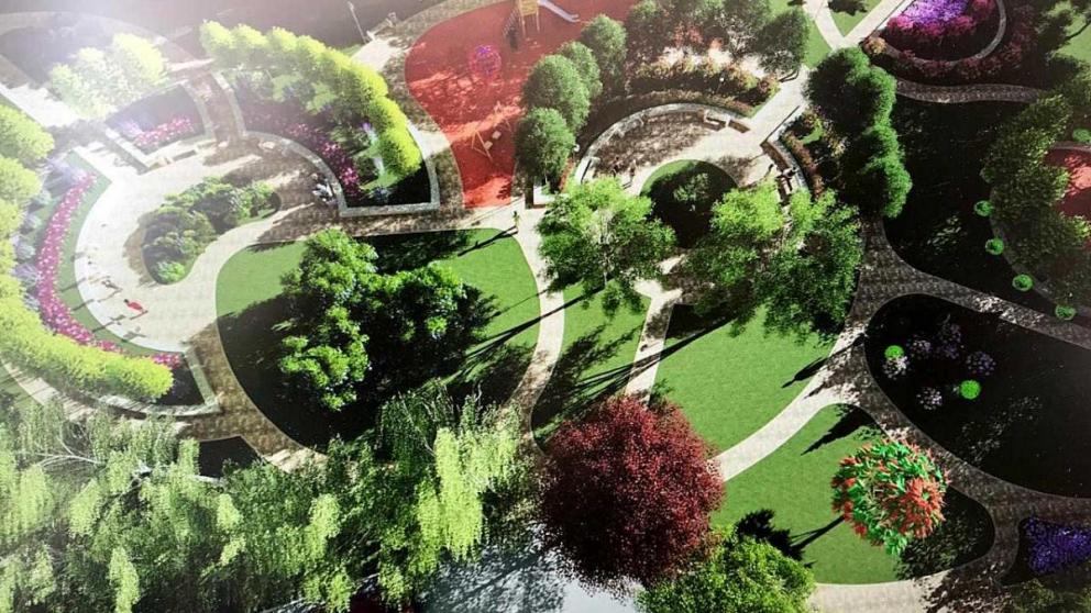 Инициативные жители Ставрополя помогли строительству нового сквера