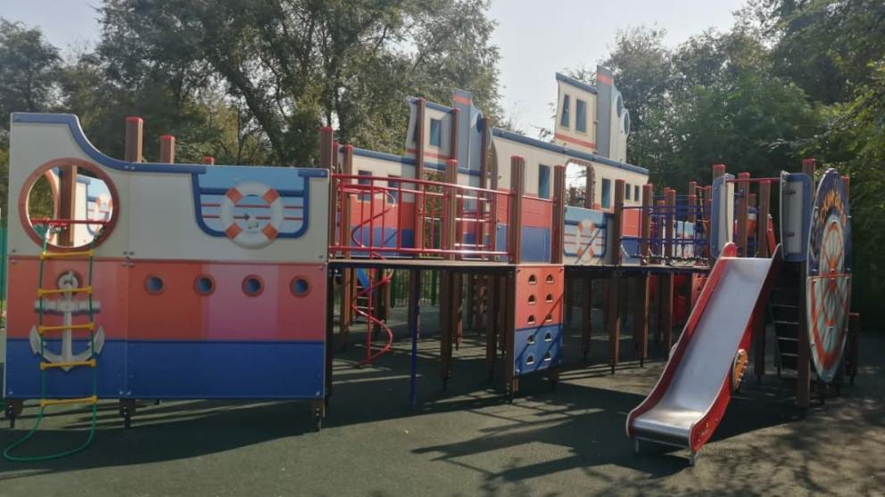 В селе Горькая Балка на Ставрополье завершилось благоустройство центральной площади